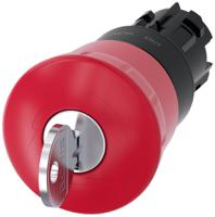 3su1000-1hf20-0aa0 Siemens SIRIUS ACT Emergency Button, Key Reset, Red 40mm Mushroom with Key Switch Head