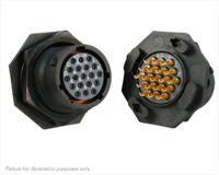 uts714e19s Souriau Sunbank by Eaton Circular Connector, 19 Contacts, Panel, Standard Connector, Plug, Female, IP68, IP69K, UTS