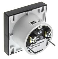 pd72mis5a22-001-0510a HOBUT Analogue Panel Ammeter 0/5/10A Direct Connected AC, 72mm x 72mm Moving Iron