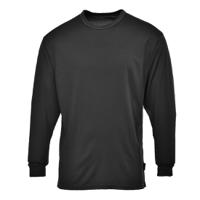 b133charm Portwest Charcoal 100% Polyester Thermal Shirt, M