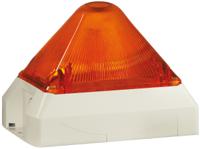 21551814055 Pfannenberg PY X-M-10 Series Amber Flashing Beacon, 24 V ac/dc, Panel Mount, Xenon Bulb