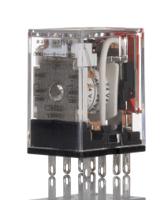 my2in-gs-r-ac24 Omron Plug In Latching Power Relay, 24V ac Coil, 10A Switching Current, DPDT