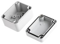 ab-050705-enclosure Fibox Grey ABS Enclosure, IP66, IP67, Grey Lid, 65 x 50 x 45mm