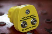 287-7559 RS PRO ESD Earth Bonding Plug With 10mm Stud x 2 4mm Socket