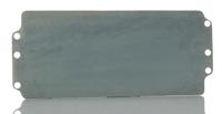 248-1052 RS PRO Steel Mounting Plate, 1.5mm H, 70mm W, 164.3mm L for Use with RS PRO Aluminium Enclosure
