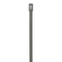 mlt1s-cp Panduit Cable Tie Assemblies, , 127mm x 4.6 mm, Metallic 304 Stainless Steel, Pk-100