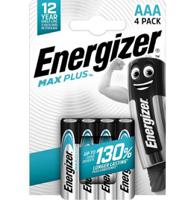 7638900437461 Energizer MAX PLUS Alkaline, Zinc Manganese Dioxide AAA Batteries 1.5V