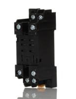ptfz-08-e Omron Relay Socket for use with LY Series Bi-polar Relay 8 Pin, DIN Rail, 2000V