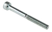 483-8253 RS PRO Bright Zinc Plated Steel Hex Socket Cap Screw, DIN 912, M4 x 40mm