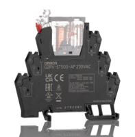 g2rv-st500-ap-230vac Omron G2RV-ST Series Electromechanical Interface Relay, DIN Rail Mount, 230V ac Coil, SPDT, 1-Pole, 50mA Load