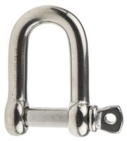 312-3522 RS PRO D-Shackle, Stainless Steel, 0.75t