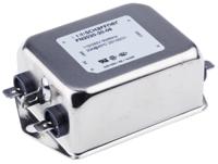 fn2020-20-06 Schaffner, FN2020 20A 250 V ac/dc 400Hz, Chassis Mount EMI Filter, Fast-On, Single Phase