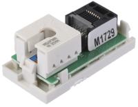 k5845-whi MK Electric Logic Plus Series Female RJ45 Connector, Cat5e Straight