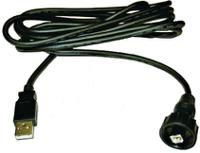 usbbf6200 Amphenol Socapex USB 2.0, Male USB B to Female USB A, 2m