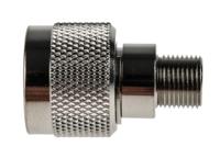 758-1613 RS PRO Straight 50Ω RF Adapter N Plug to Type F Socket 11GHz