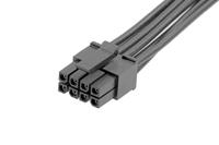 2147551082 Molex 8 Way Female Micro-Fit 3.0 to 8 Way Female Micro-Fit 3.0 Wire to Board Cable, 300mm