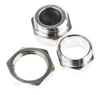 c0009102r SIB PE Boulay Series Metallic Brass Cable Gland, PG9 Thread, 6.5mm min., 8.5mm max., IP65