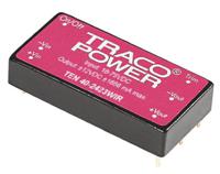 ten-40-2413wir TRACOPOWER TEN 40WIR DC-DC Converter, 15V dc/ 2.67A Output, 9 → 36 V dc Input, 40W, Through Hole, +85°C Max Temp