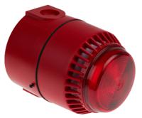 580002rsco-0074x Eaton Red Sounder Beacon, 18 → 28 V dc, IP56, IP65, Wall Mount, 101dB at 1 Metre