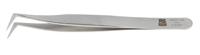 136-9709 RS PRO 115 mm, Stainless Steel, Flat, Tweezers