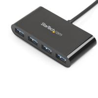 hb30c4ab StarTech.com 4 Port USB 3.0 USB A, USB C  Hub, USB Bus Powered, 80 x 41 x 15mm