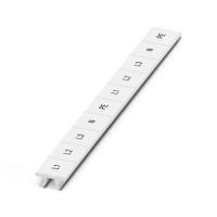 1053412 Phoenix Contact, ZB Zack Marker Strip for use with  for use with Terminal Blocks
