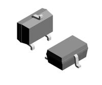 vcan33a2-03ghe3-08 Vishay VCAN33A2-03GHE3-08, Dual-Element Bi-Directional ESD Protection Diode, 140W, 3-Pin SOT-323