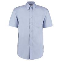 kk109a-lbl-19 Shirt Oxford Short Sleeve Light Blue - 1