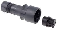 pxp601002sst0507 Bulgin Circular Connector, 2 Contacts, Cable, Standard Connector, Socket, Female, IP66, IP68, IP69K, Buccaneer 6000