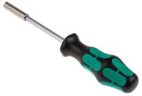 05051205001 Wera Hexagon Bit Holder Screwdriver, 1/4 in Tip, 120 mm Blade, 232 mm Overall