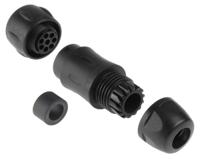 uts6jc128s Souriau Sunbank by Eaton Circular Connector, 8 Contacts, Cable, Standard Connector, Socket, Female, IP68, IP69K, UTS