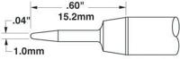 ssc-701a Metcal SSC 1 mm Conical Soldering Iron Tip for use with MFR-H6-SSC, SP-HC1