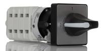 265-7682 RS PRO, 8P 2 Position 60° Rotary Cam Switch, 500V ac, 25A, Knob Actuator