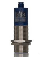 mic35dtc Microsonic Ultrasonic Threaded Barrel Proximity Sensor, M30, 600 mm Detection, PNP NO/NC, 9 → 30 V dc