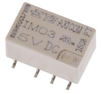 im03gr TE Connectivity Surface Mount Signal Relay, 5V dc Coil, 2A Switching Current, DPDT