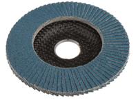 63642502312 Norton Flap Disc Zirconium Oxide Flap Disc, 115mm, Medium Grade, P60 Grit