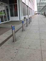 204-1787 RS PRO Grey Stainless Steel Post