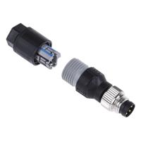 1441024 Phoenix Contact Circular Connector, 3 Contacts, M8 Connector, Plug, Male, IP67, SACC Series