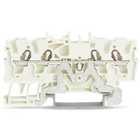2002-1408 WAGO  TOPJOB S Series White, 2.5mm², 1-Level, Push In Termination, CSA