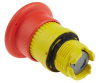 xb5at845 Schneider Electric Harmony XB5 Series Pull Release Emergency Stop Push Button, Panel Mount, 22mm Cutout, SPDT, IP66,