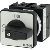 024639-t0-2-1e Eaton, 3PST 2 Position 90° On-Off Cam Switch, 690V ac, 20A, Knob Actuator