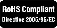 rohs-1-7541-05 Brady Adhesive Pre-Printed Adhesive Label. Quantity: 500
