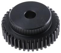 521-6496 RS PRO Steel 40 Teeth Spur Gear, 1.5 Module, 12mm Bore Diam, 60mm Pitch Diam, 45mm Hub Diam