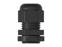 1sng626153r0000 Entrelec 1SNG Series Black PA 6 Cable Gland, PG11 Thread, 5mm min., 10mm max., IP66, IP68