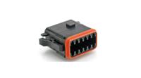 at06-12sb Amphenol Industrial, AT Receptacle 12 Way Crimp Housing