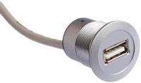 09454521924 HARTING USB 2.0, Male USB A to Female USB A, 3m