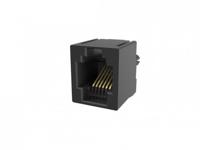 rje08166041mh Amphenol Communications Solutions RJE08 Series Female Ethernet Connector, Through Hole, Cat3 1x1 Port 1 -Way
