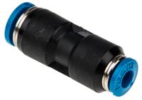 qs-6-4 Festo QS Series Reducer Nipple, Push In 6 mm to Push In 4 mm, Tube-to-Tube Connection Style, 153037