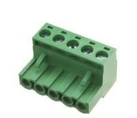 237-8456 RS PRO, 5.08mm Pitch, 5 Way, Pluggable Terminal Block, Plug, Free Hanging (In Line)