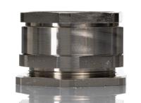 52107370-52103060 Lapp SKINDICHT Series Metallic Nickel Plated Brass Cable Gland, M50 Thread, 5mm min., 12mm max., IP54